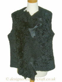 Pic of Gilet Lightened to Show Curly Wool